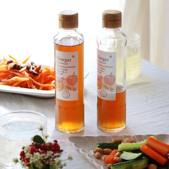 ハチミツとりんごのビネガー　4本セット