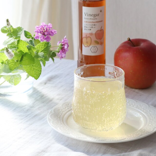 ハチミツとりんごのビネガー　食べ方