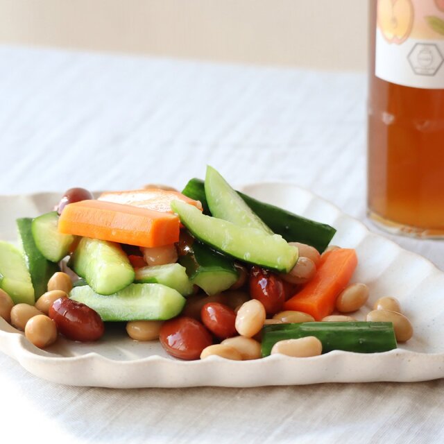 ハチミツとりんごのビネガー　食べ方