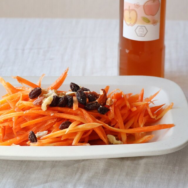 ハチミツとりんごのビネガー　食べ方