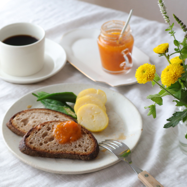 あんずのコンフィチュール　杏のコンフィチュール　食べ方