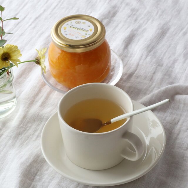 ハチミツと蜜柑のコンフィチュール　食べ方
