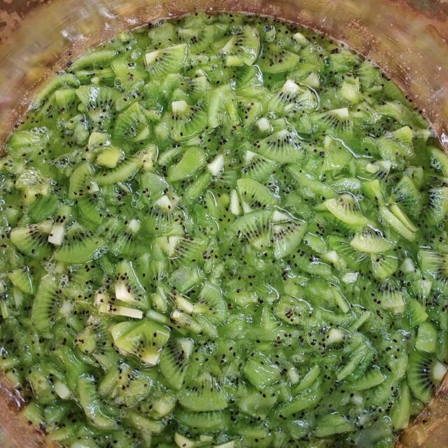 レモンとキウイのコンフィチュール