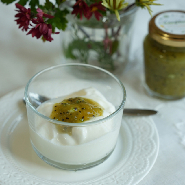 ライムとキウイのコンフィチュール