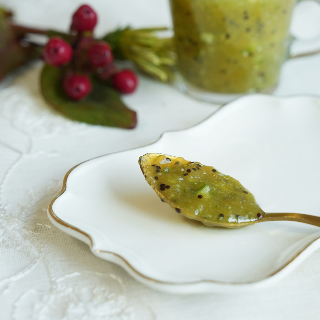 ライムとキウイのコンフィチュール