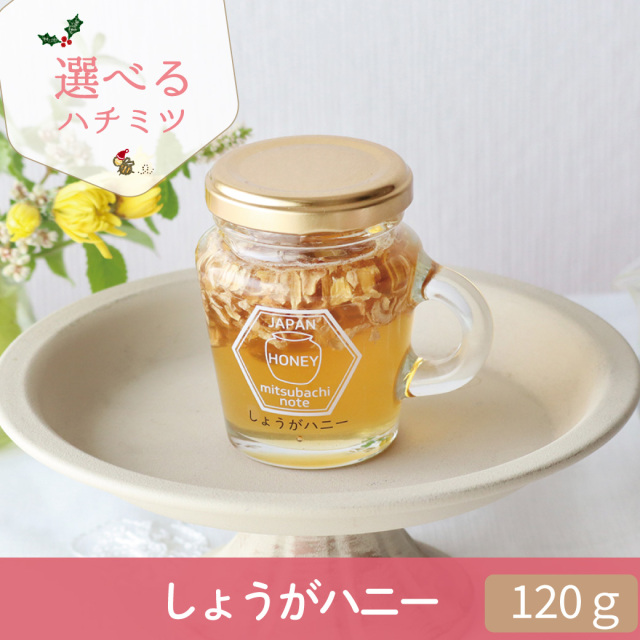 年末 選べるハチミツCP トップ画 しょうが