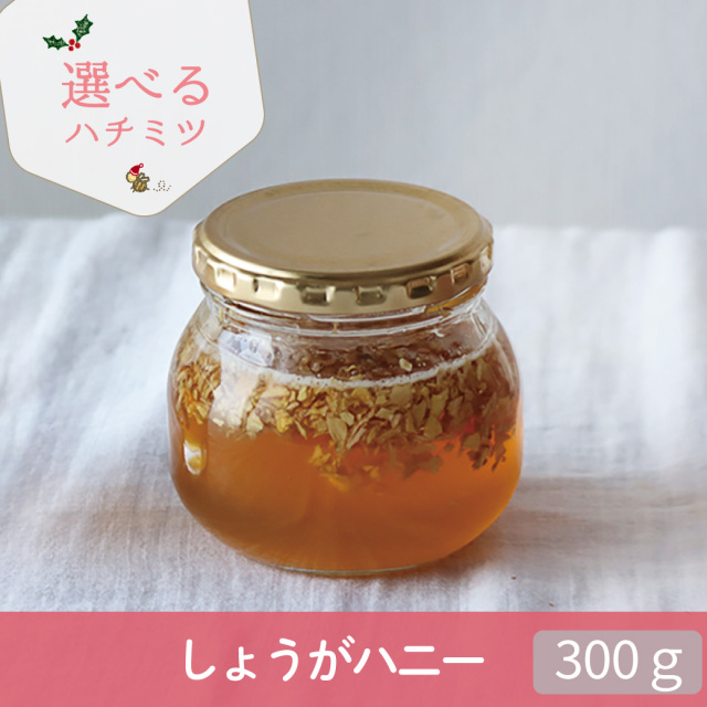年末 選べるハチミツCP トップ画 しょうが