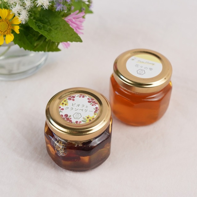 花とクランベリー