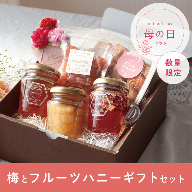 母の日 梅とフルーツハニーギフトセット 2024年