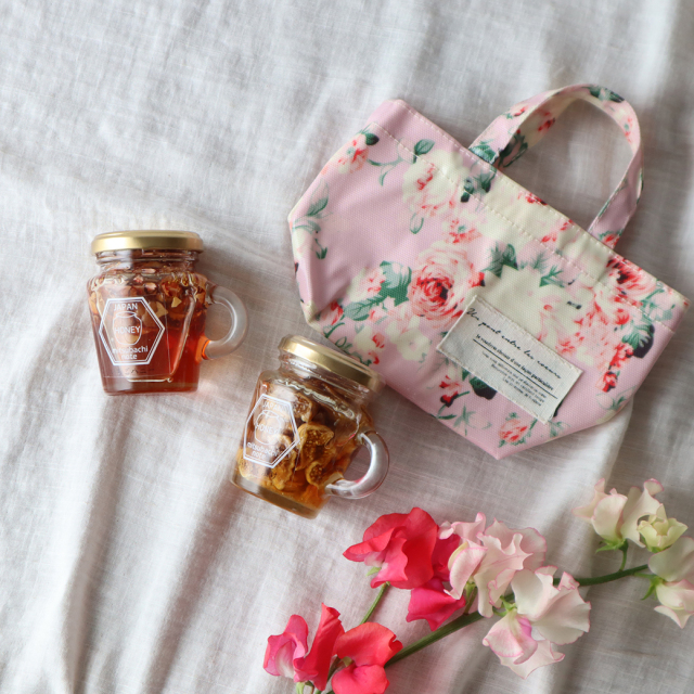 いちごハニーといちじく　ポーチセット