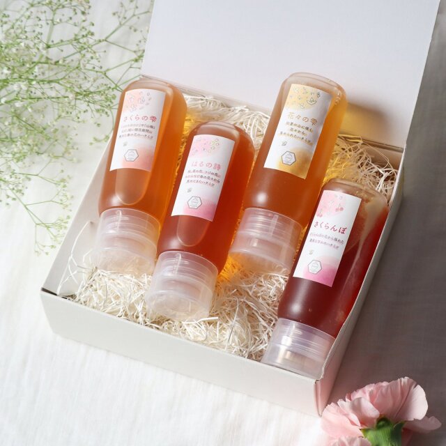 春のチューブ4種セット　2024年7月