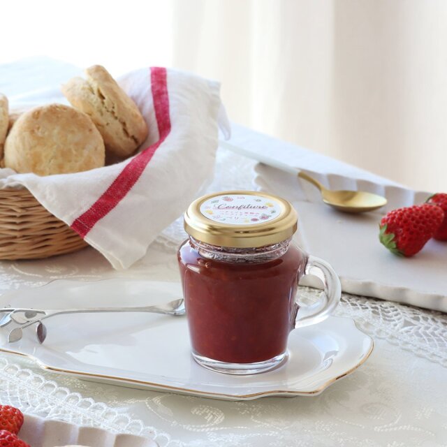 ハニーバレンタインセット01　苺とベリーのコンフィチュール