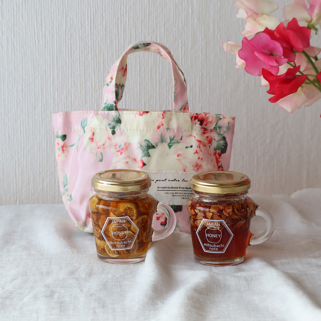 いちごハニーといちじく　ポーチセット