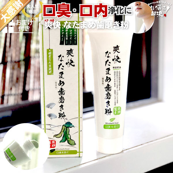 【訳あり】【大感謝≪販売期間：2026年05月04日20:00〜2026年05月11日01:59≫】伝統爽快なた豆歯磨き粉（120g）【5250円以上で送料無料】