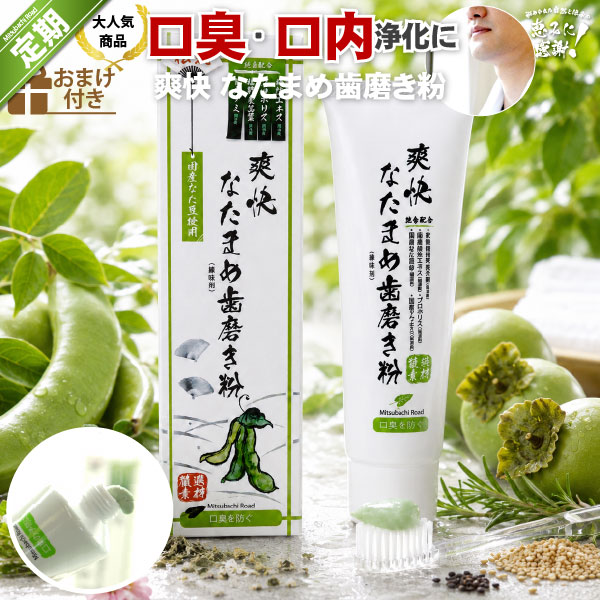 ＜定期購入＞伝統爽快なた豆歯磨き粉（120g）【送料無料】
