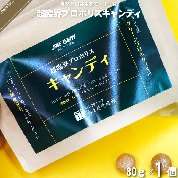 超臨界プロポリスキャンディ （80g）【5250円以上で送料無料】