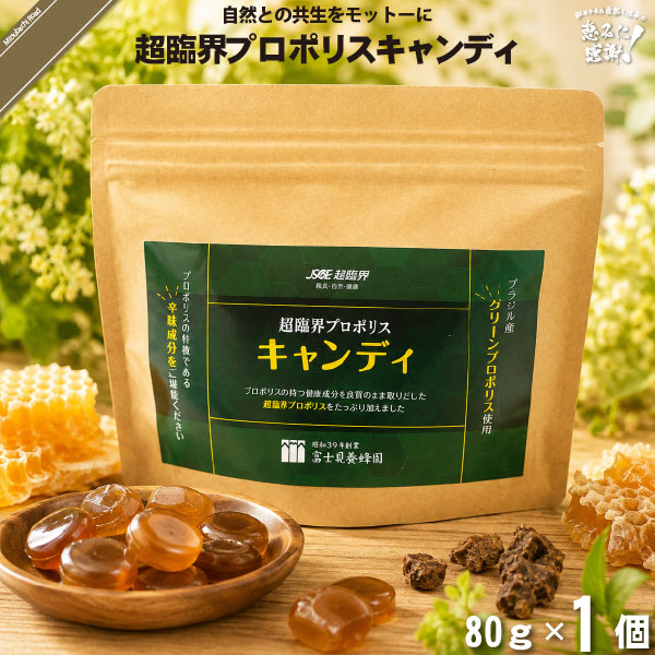 超臨界プロポリスキャンディ （80g）【5250円以上で送料無料】