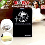 ＜定期購入＞柿渋石鹸 男のたしなみ （100g）【送料無料】