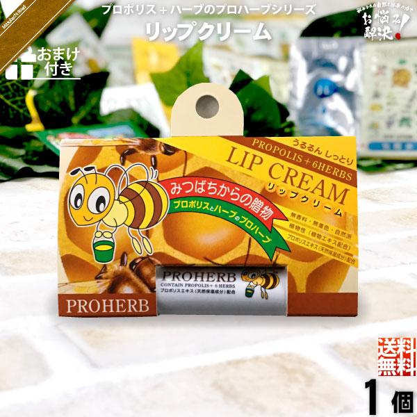 【お手軽 / おまけ付】プロハーブリップクリーム（）【送料無料】