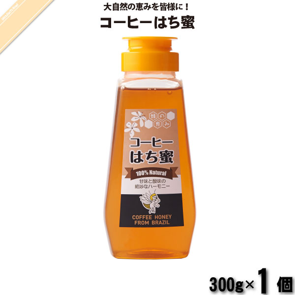 コーヒーはち蜜 バルブ・ボトル （300g）【5250円以上で送料無料】