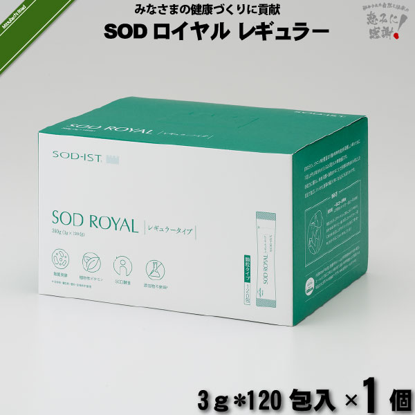 SODロイヤル レギュラータイプ （3g×120包入）【送料無料】
