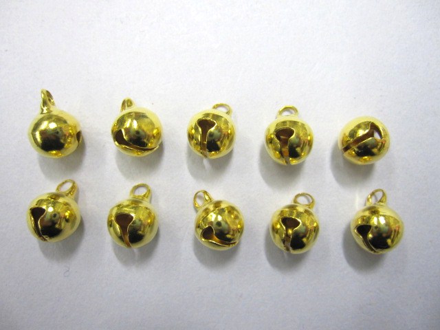 鈴・8ミリ・金