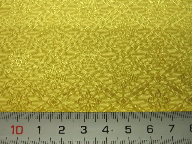 レーヨン生地  ★ カット柄物  ★ 四菱風柄  ★ No.3  ★ 小物手芸やお人形の服に最適  ★ サイズ約 33cm×33cm  ★ 材質：レーヨン [rec-0003]