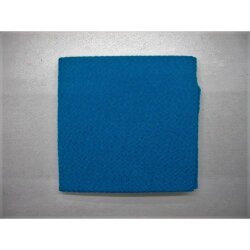 シーチング生地　★ 青　★ 綿 100%　★ エプロン、ブラウス、カッターなどに　★ 約 88cm幅　[g-0225]