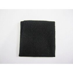 シーチング生地　★ 黒　★ 綿 100%　★ エプロン、ブラウス、カッターなどに　★ 約 88cm幅　[g-0229]
