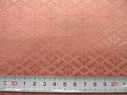 レーヨン生地  ★ カット柄物  ★ 四菱風柄  ★ No.1  ★ 小物手芸やお人形の服に最適  ★ サイズ約 33cm×33cm  ★ 材質：レーヨン [rec-0001]