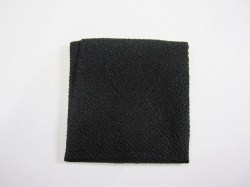 ちりめん生地 ★カット無地 ★No.3・黒 ★ちりめん細工や小物手芸に最適 ★サイズ33cm×23cm ★材質・レーヨン [ch-0003]