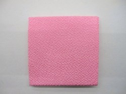 ちりめん生地 ★カット無地 ★No.6・濃ピンク ★ちりめん細工や小物手芸に最適 ★サイズ33cm×23cm ★材質・レーヨン [ch-0006]