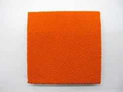 ちりめん生地 ★カット無地 ★No.19・オレンジ ★ちりめん細工や小物手芸に最適 ★サイズ33cm×23cm ★材質・レーヨン [ch-0019]