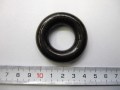 木製リング黒ニス塗り
