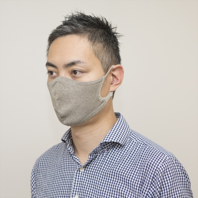 【増量タイプ】マスク(280g)　ポンプ 100回洗えるマスク/hamon AG マスク（グレー） ｜ ミツフジ株式会社