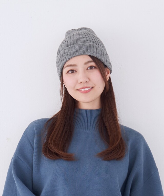 ニットキャップ　レディース