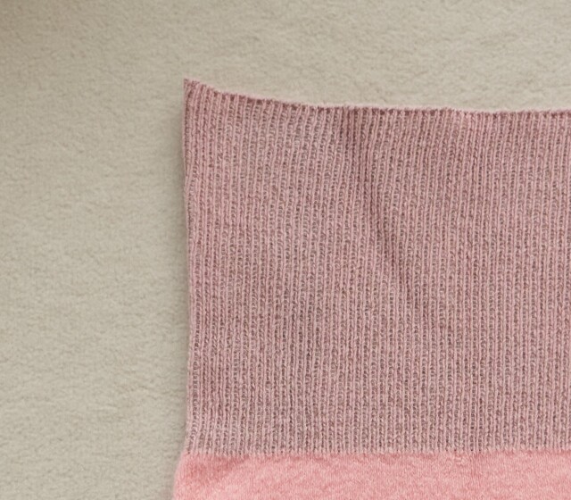 腹巻付きパンツ　銀部分アップ２