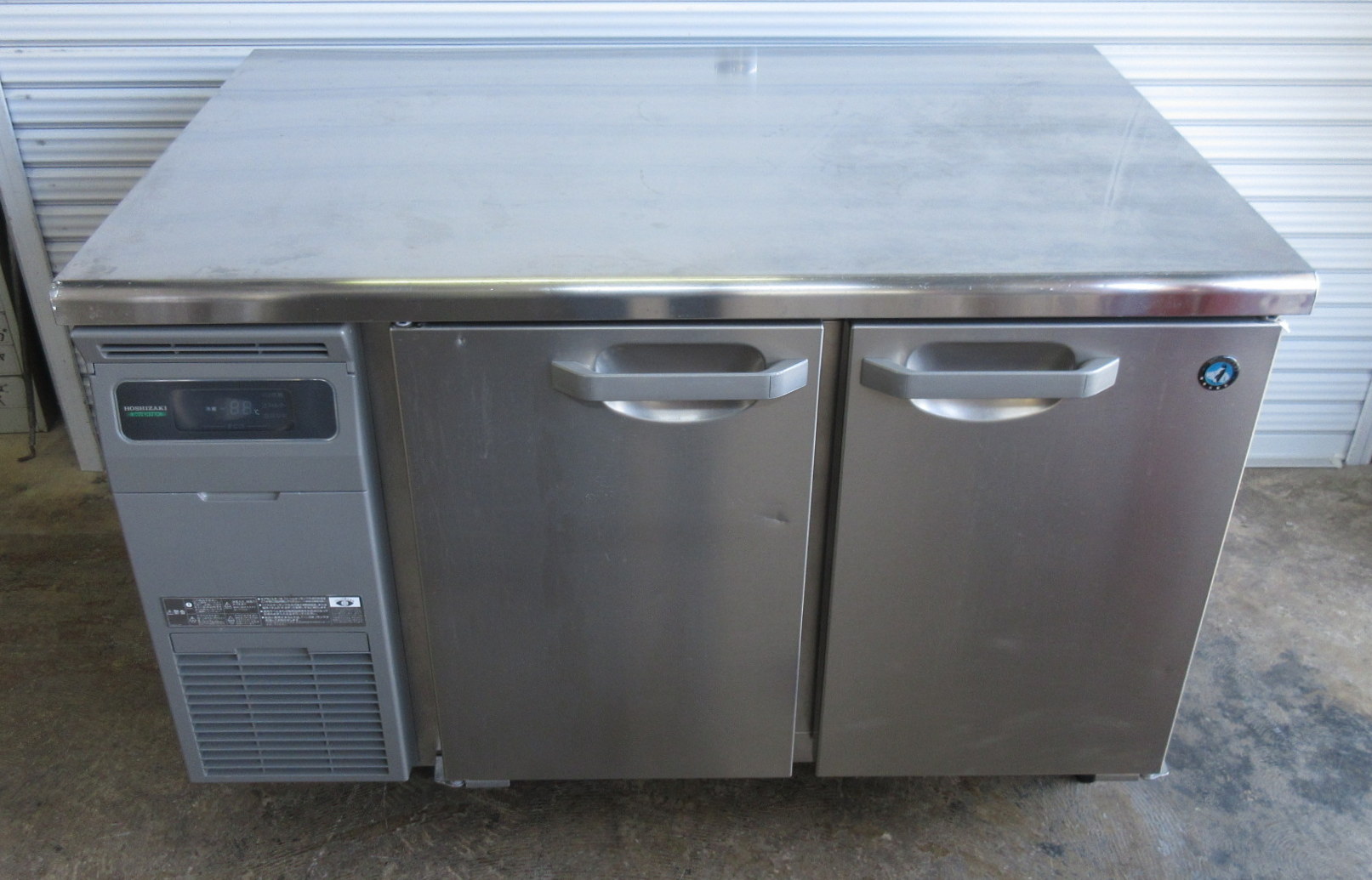 2025年 ホシザキ コールドテーブル冷蔵庫 RT-120SDG-1 W1200×D750×H800mm 単相100V 庫内温度：-6～12℃