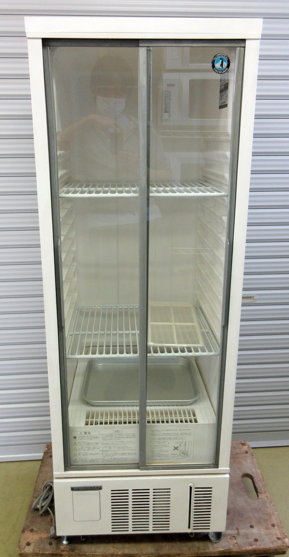 ホシザキ 冷蔵ショーケース SSB-48CT W485×D450×H1380mm 単相100V 庫内温度2～10℃