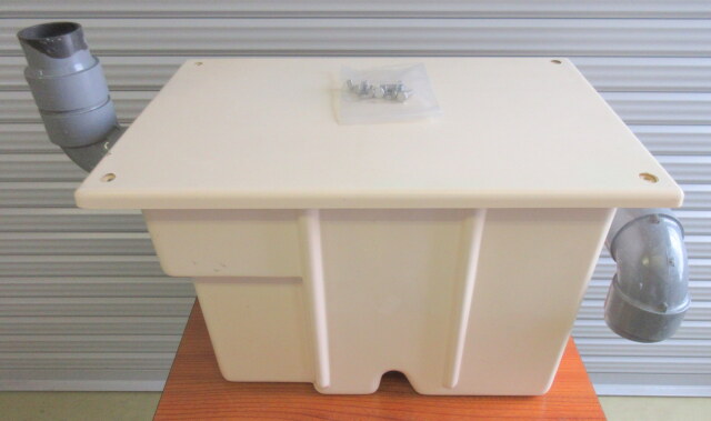 中古 ホーコス FRP製床置き型グリーストラップ GF3-35K W590×D395