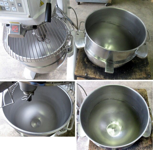 2008年 愛工舎 業務用縦型ミキサー MT-50H W580×D830×H1300mm 3相200V