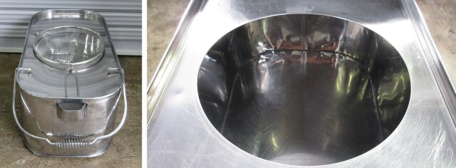 2014年 タニコー 1槽ガスフライヤー NB-TGFL-C35 W350×D600×H800mm LPG 15L