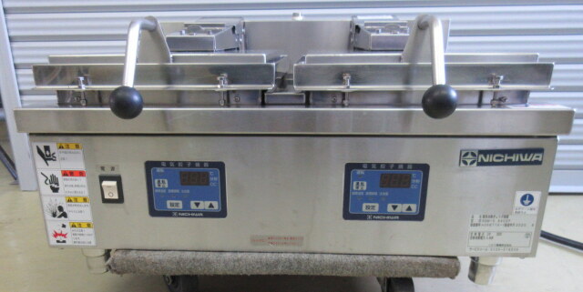 2020年 ニチワ 2連電気自動餃子焼器 NGM-5.6ACSP W650×D600