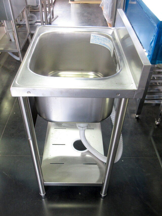 LIXIL 1槽シンク S-ISN060A5B W600×D450×H800mm 深槽240mm バック 