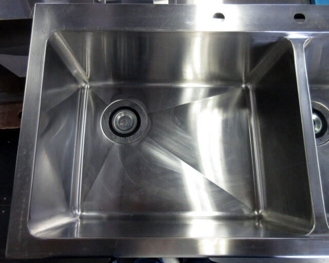 タニコー 2槽シンク W1000×D450×H850mm バックガードなし 業務用