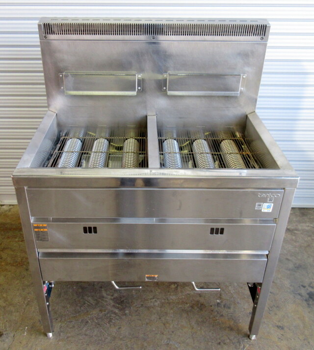 2021年 タニコー 2槽ガスフライヤー TGFL-A87CW W870×D600×H800mm LPG