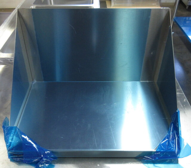 未使用品 マルゼン 調味料棚 W450×D300×H300mm 業務用 ステンレス キッチン 