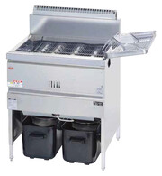 2023年 マルゼン 1槽ガスフライヤー MGF-30K W680×D600×H800mm 都市ガス13A 30L