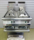 2021年 マルゼン ガス自動餃子焼器 MAZ-44S W650×D750×H700mm 都市ガス13A 単相100V フタ取り外しタイプ 作業台付属