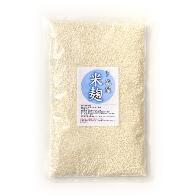 国産　乾燥米麹　パッケージ